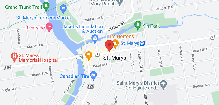 map of 936 ST. MARY'S